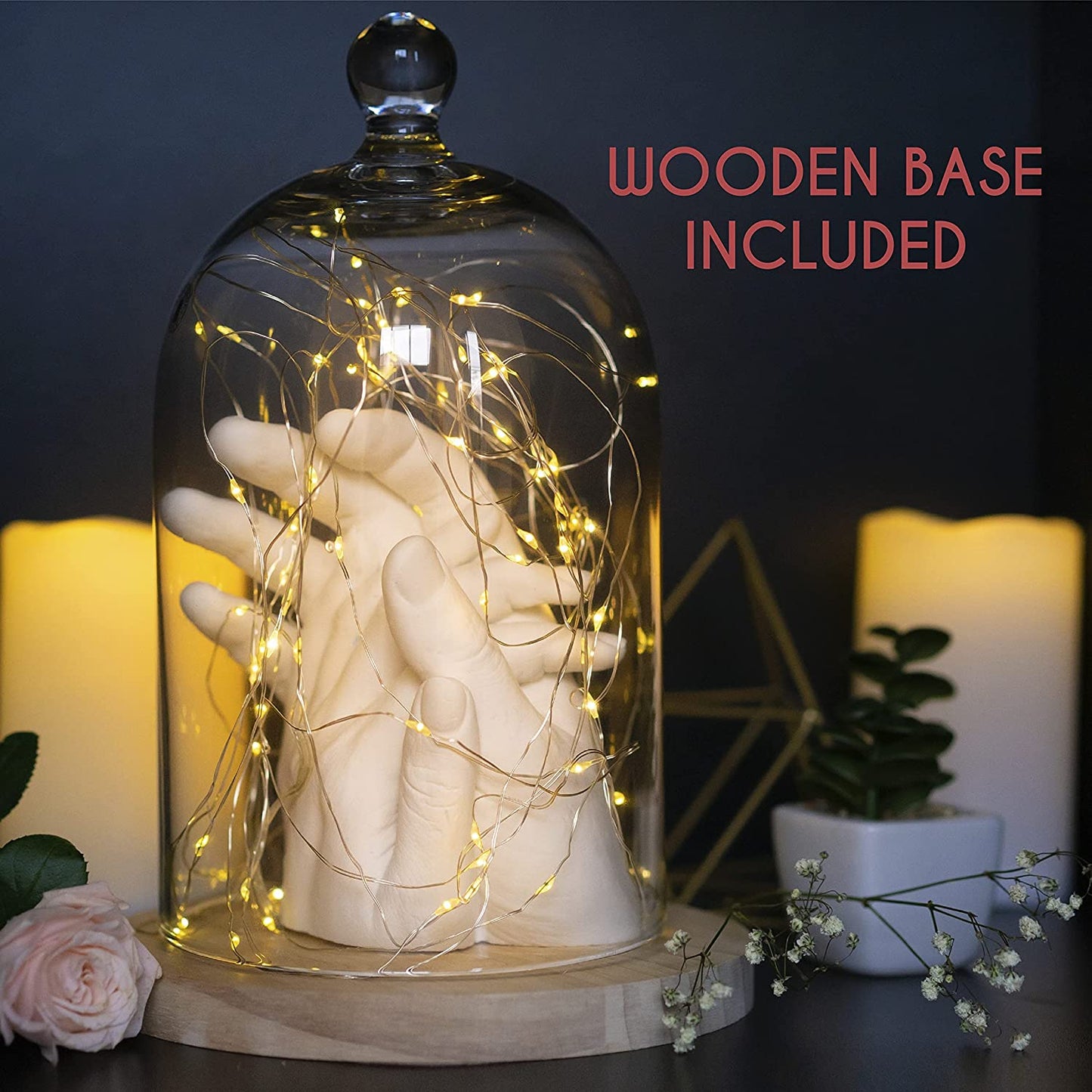 Complete Hand Casting Kit for Couples | for Her | DIY Kits for Adults | Casting Kit with Alginate Molding Powder | Wedding Gifts | Hand Mold Kit Couples | Zenacolor image 3