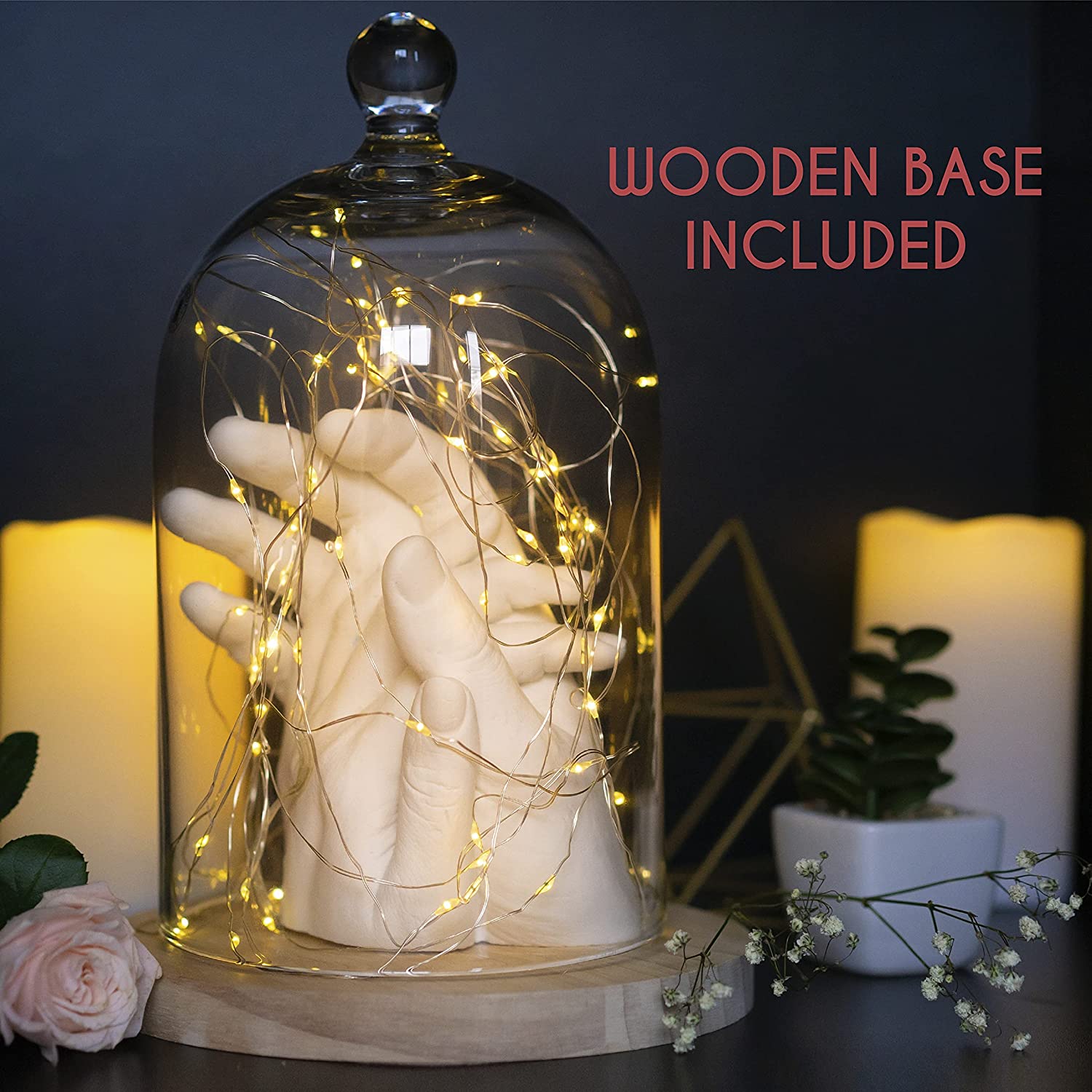 Complete Hand Casting Kit for Couples | for Her | DIY Kits for Adults | Casting Kit with Alginate Molding Powder | Wedding Gifts | Hand Mold Kit Couples | Zenacolor image 3