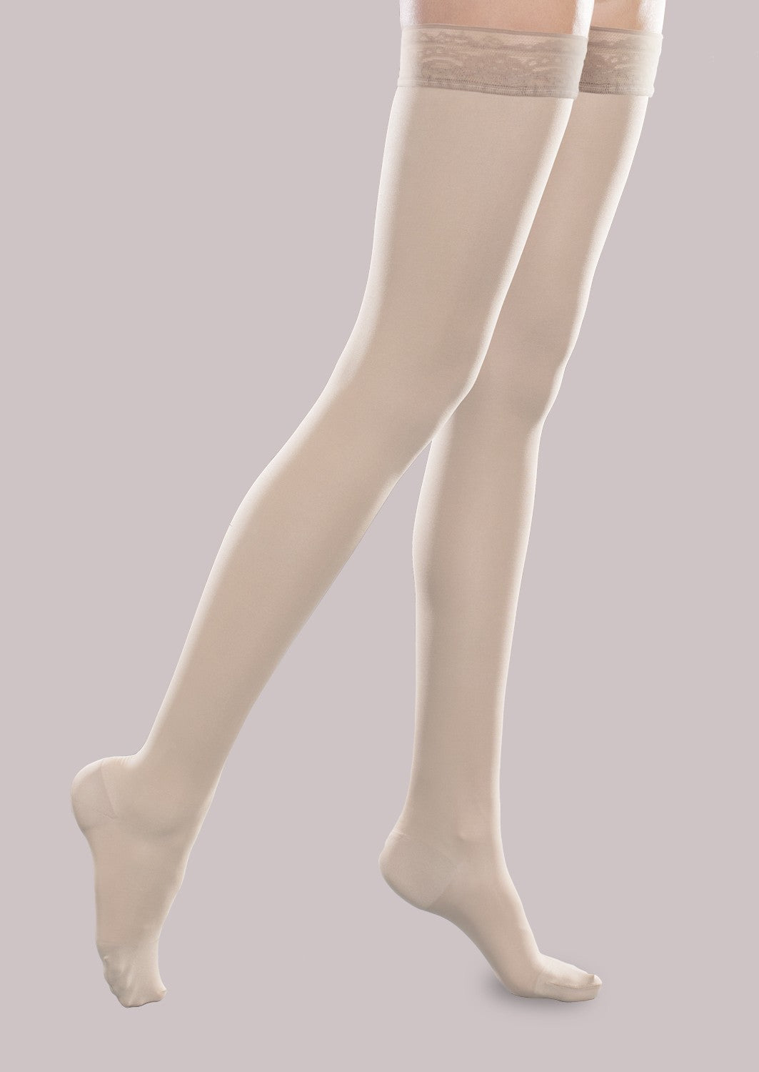 Sheer Ease Women's Moderate Support Thigh High (20-30 mmHg) image 3
