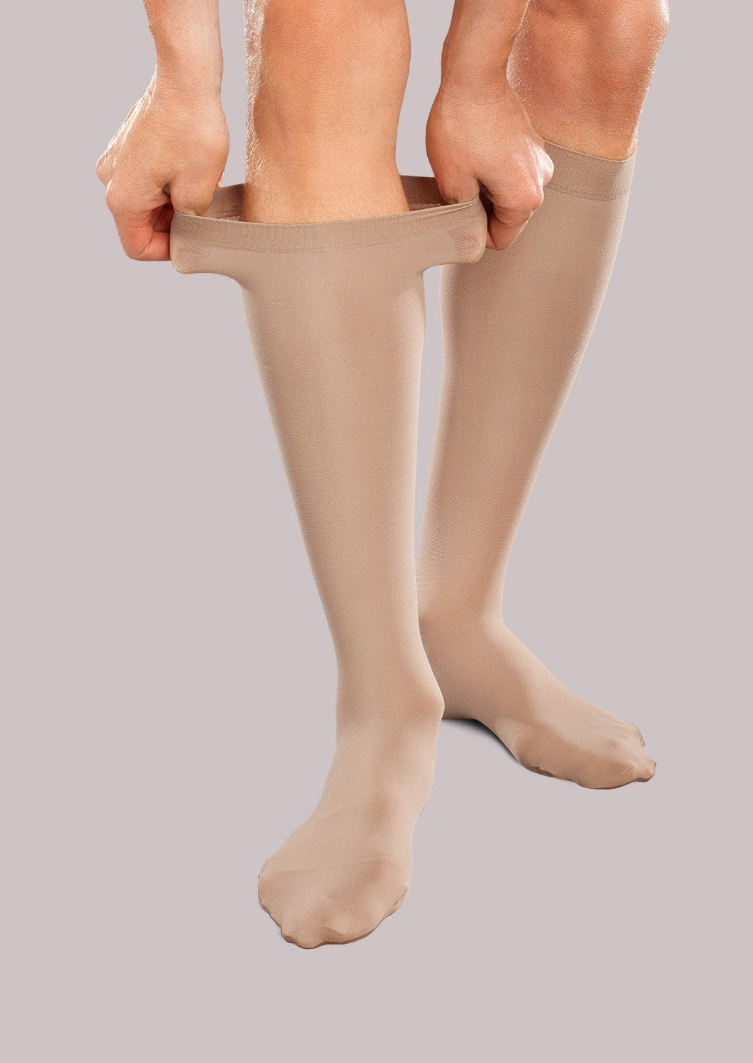 Men's Moderate Support Thigh High image 1