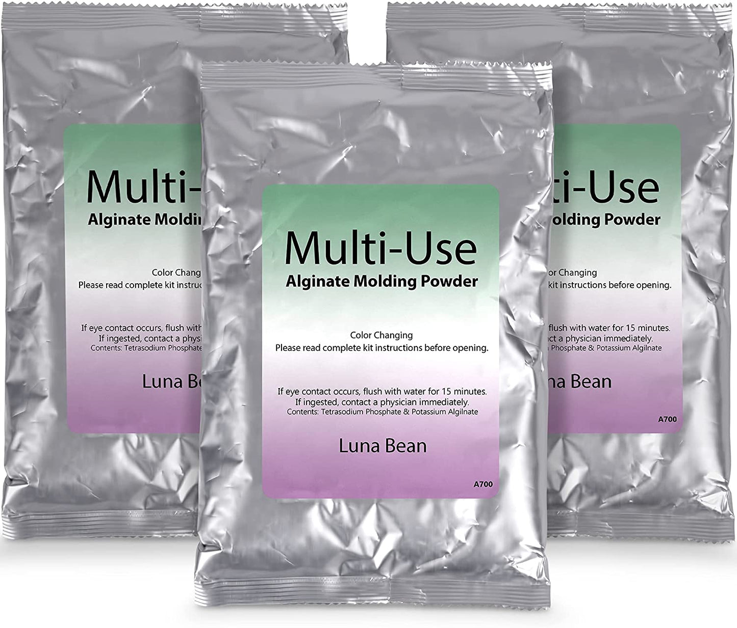Alginate Molding Powder for Hand Casting Kit &amp; Multi-Use Projects - 3 lb Casting Plaster Material - Family Keepsakes- Create-a-Mold by Luna Bean image 0