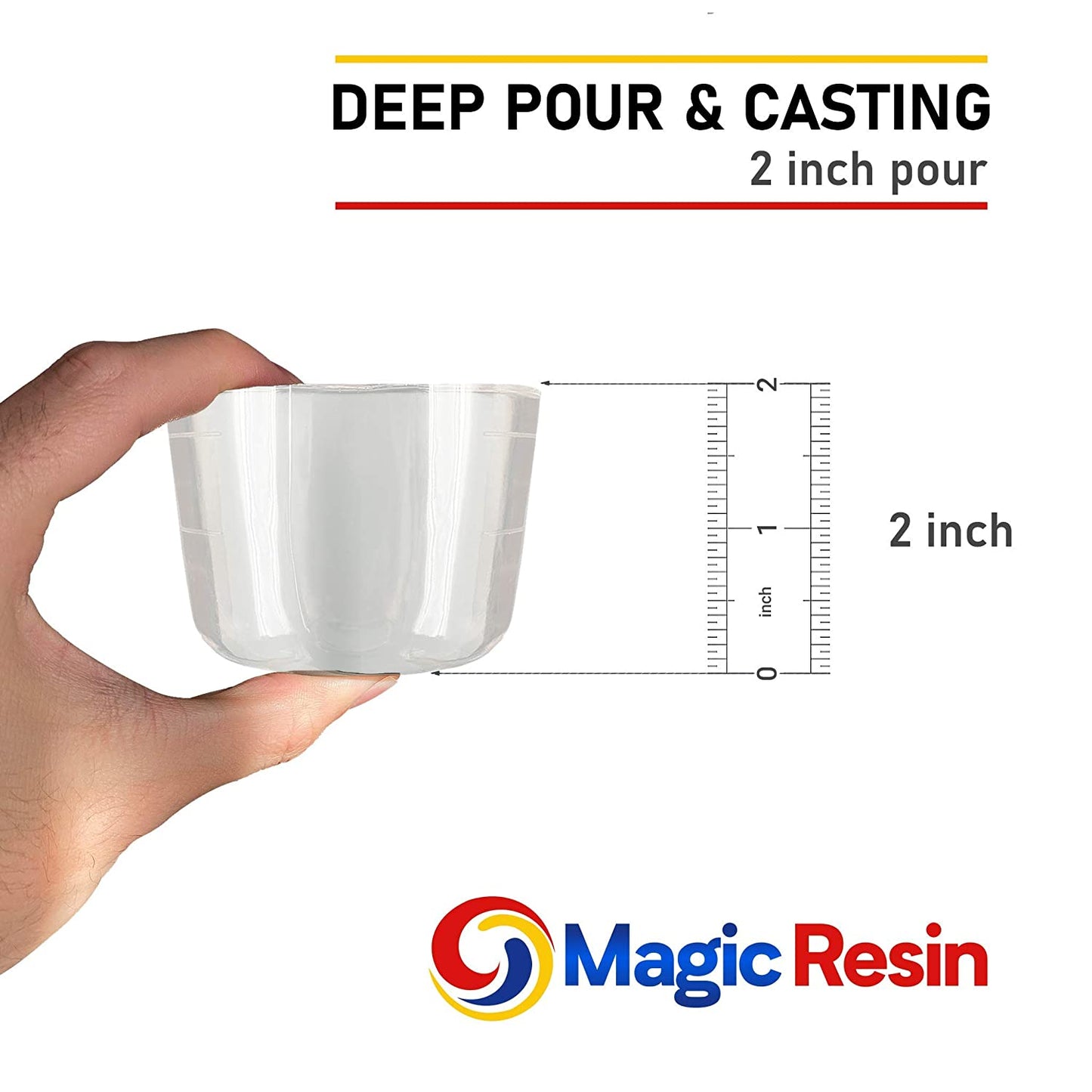 Deep Pour Epoxy Resin for River Table | 3 Gallon (11.4 L) | 2'' DEEP Pour, Casting &amp; Art Epoxy Resin Kit | Low VOC &amp; Low Odor | for River Tables, Deep Pour, Casting, Molding, Jewelry, Crafting image 2