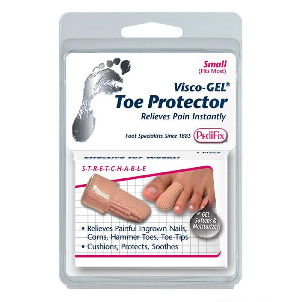 PediFix Visco-Gel Fabric-Covered Toe Protector, 1 in a pack image 0