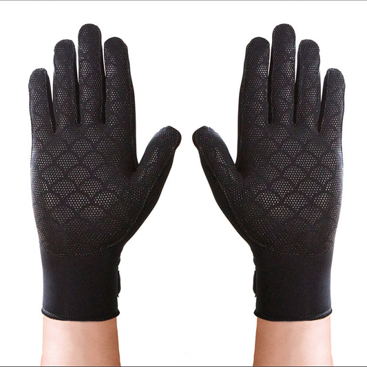 Thermoskin Arthritis Gloves, Full Finger, Black, 8*19 image 0