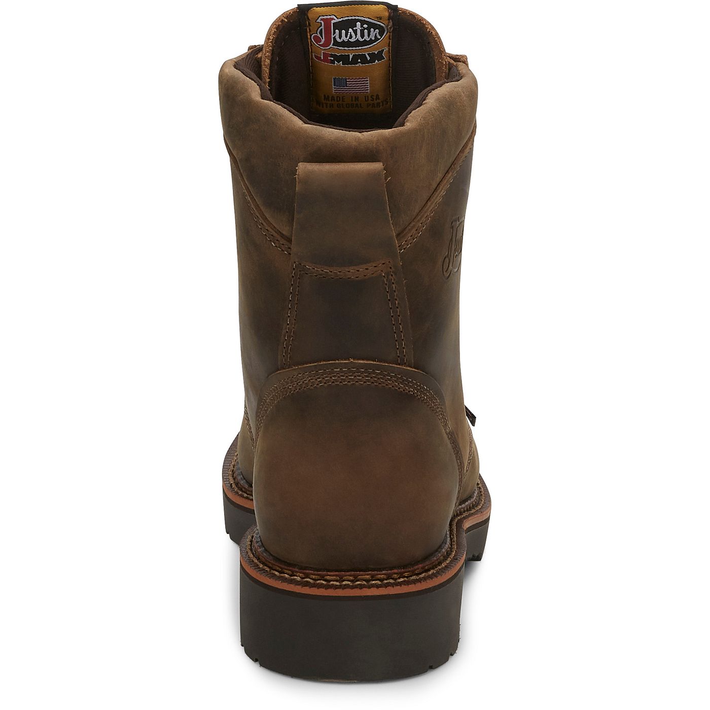 Justin Work Men's Blueprint 8" Work Boot - Tan Gaucho (440) - View 5