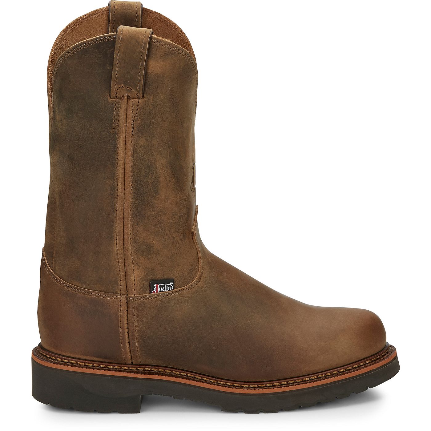 Justin Work Men's Blueprint 11" Work Boot - Tan Gaucho (4440) - View 3
