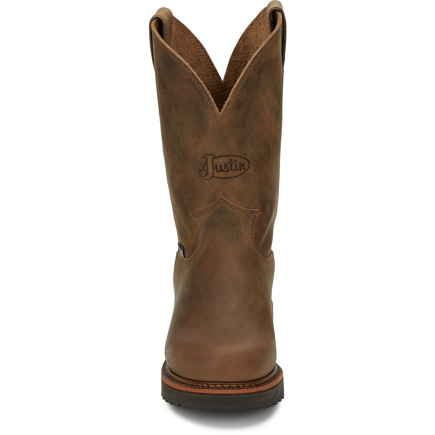 Justin Work Men's Blueprint 11" Work Boot - Tan Gaucho (4440) - View 7
