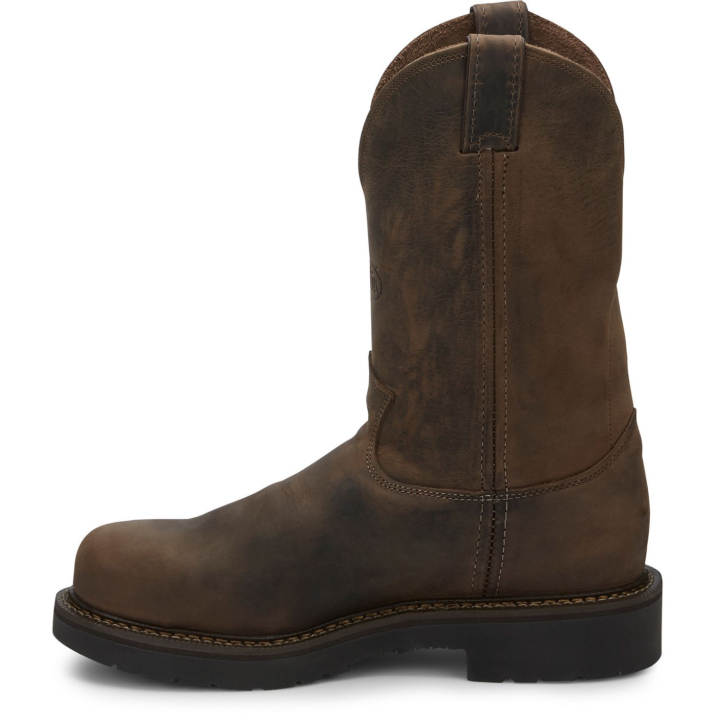 Justin Work Men's Balusters 11" Steel Toe Boot - Bay Gaucho (4445) - View 8