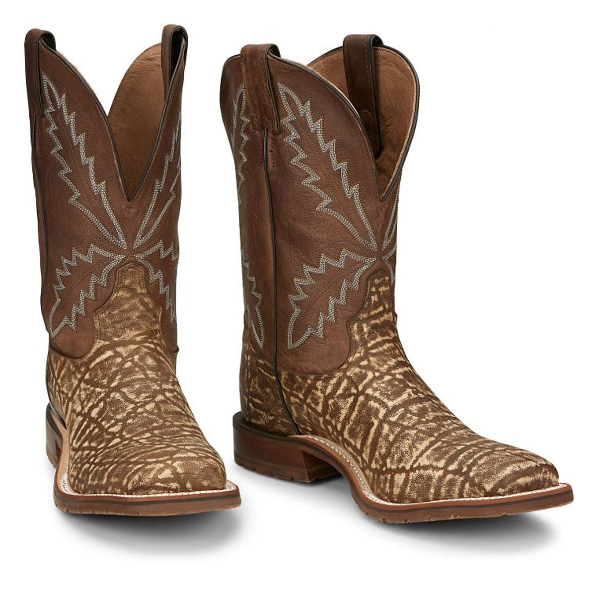 Tony Lamas Boots Men's Footwer Western  Bowie 11" Western Color Taupe image 0