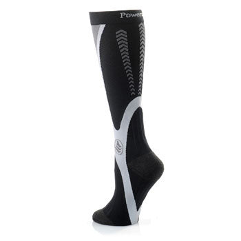 Recovery Socks – Men’s Gray/Black Compression Socks image 0