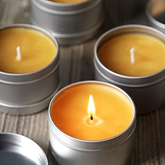 EricX Light Candle Tin 24 Piece, 8 oz, for Candle Making image 6