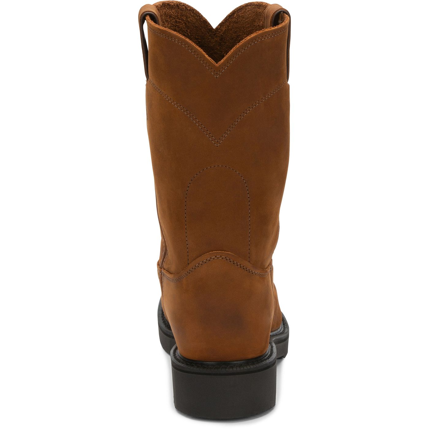 Justin Work Men's Conductor 10" Work Boot - Bark (4760) - View 5