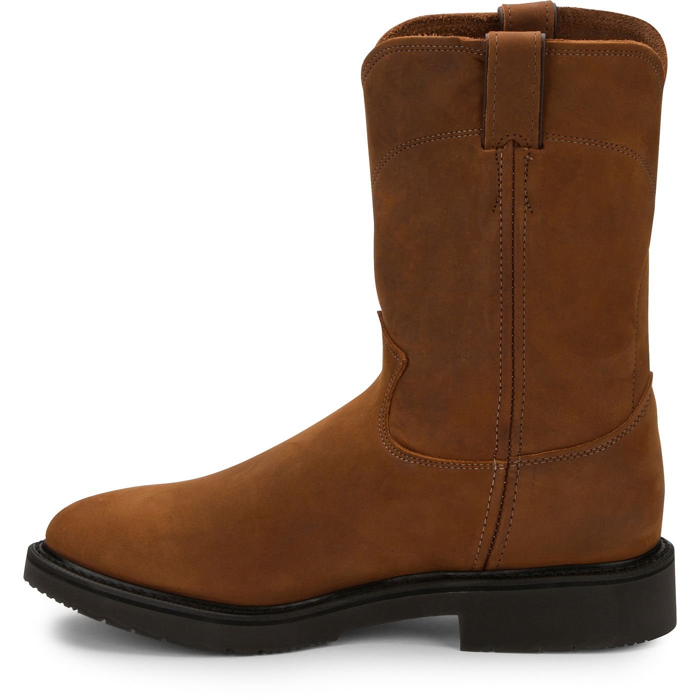 Justin Work Men's Conductor 10" Work Boot - Bark (4760) - View 8
