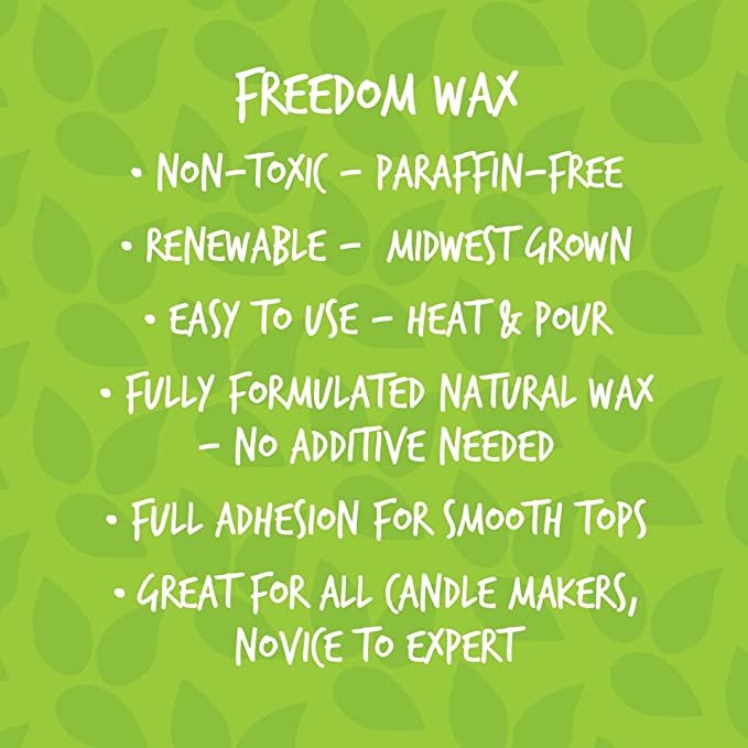 American Soy Organics- 10 lb of Freedom Soy Wax Beads for Candle Making – Microwavable Soy Wax Beads – Premium Soy Candle Making Supplies image 4