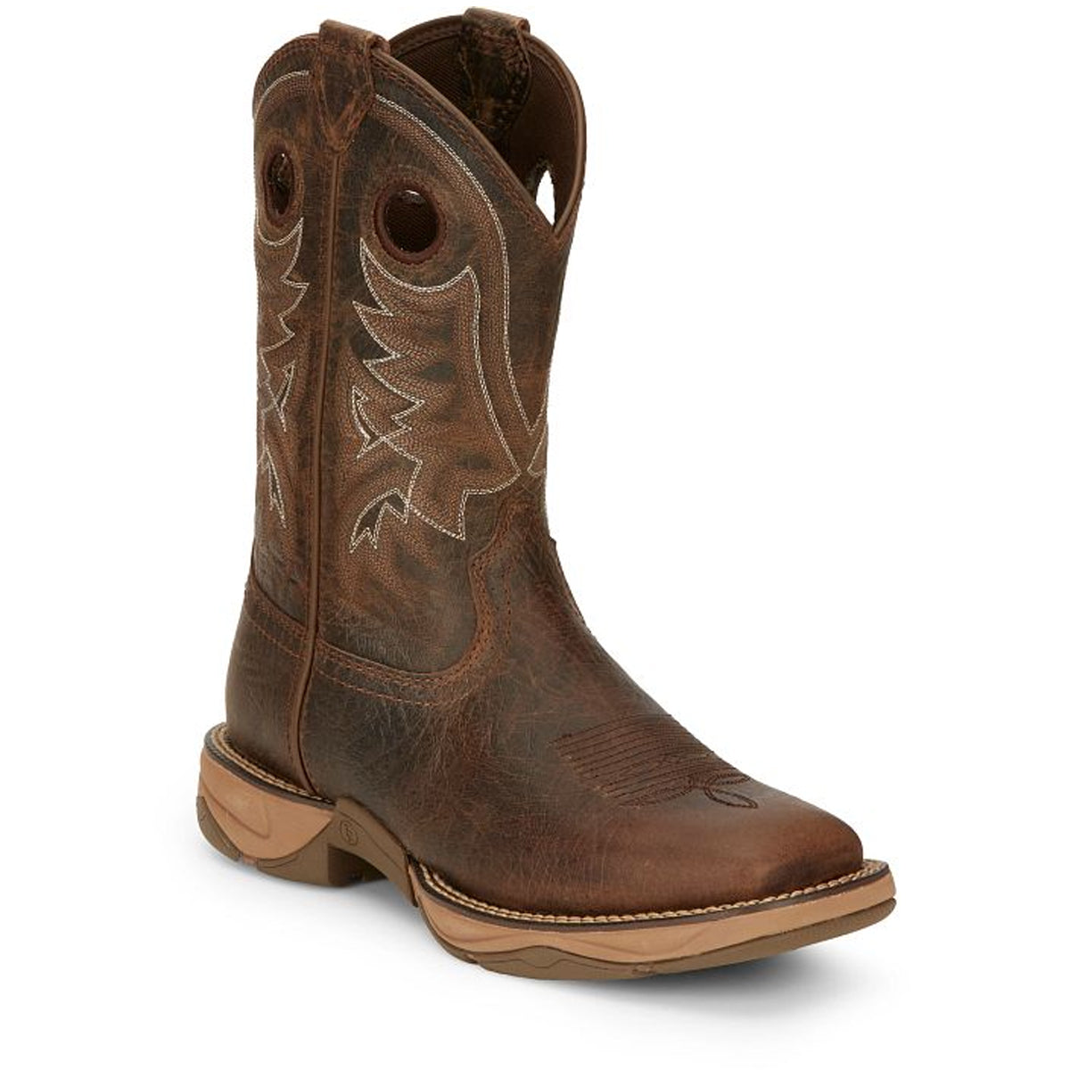 Tony Lamas Boots Men's Footwear Work Rasp 11" Work Color Tumblewwed (Brown) image 1