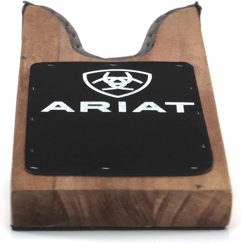 Ariat Stained Wood Boot Jack — Hands-Free Boot Remover
