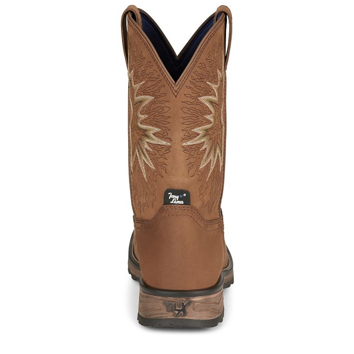 Tony Lamas Boots Men's Footwear Work Boom 11" Composite Toe Waterproof Work Boot Color Saddle image 4