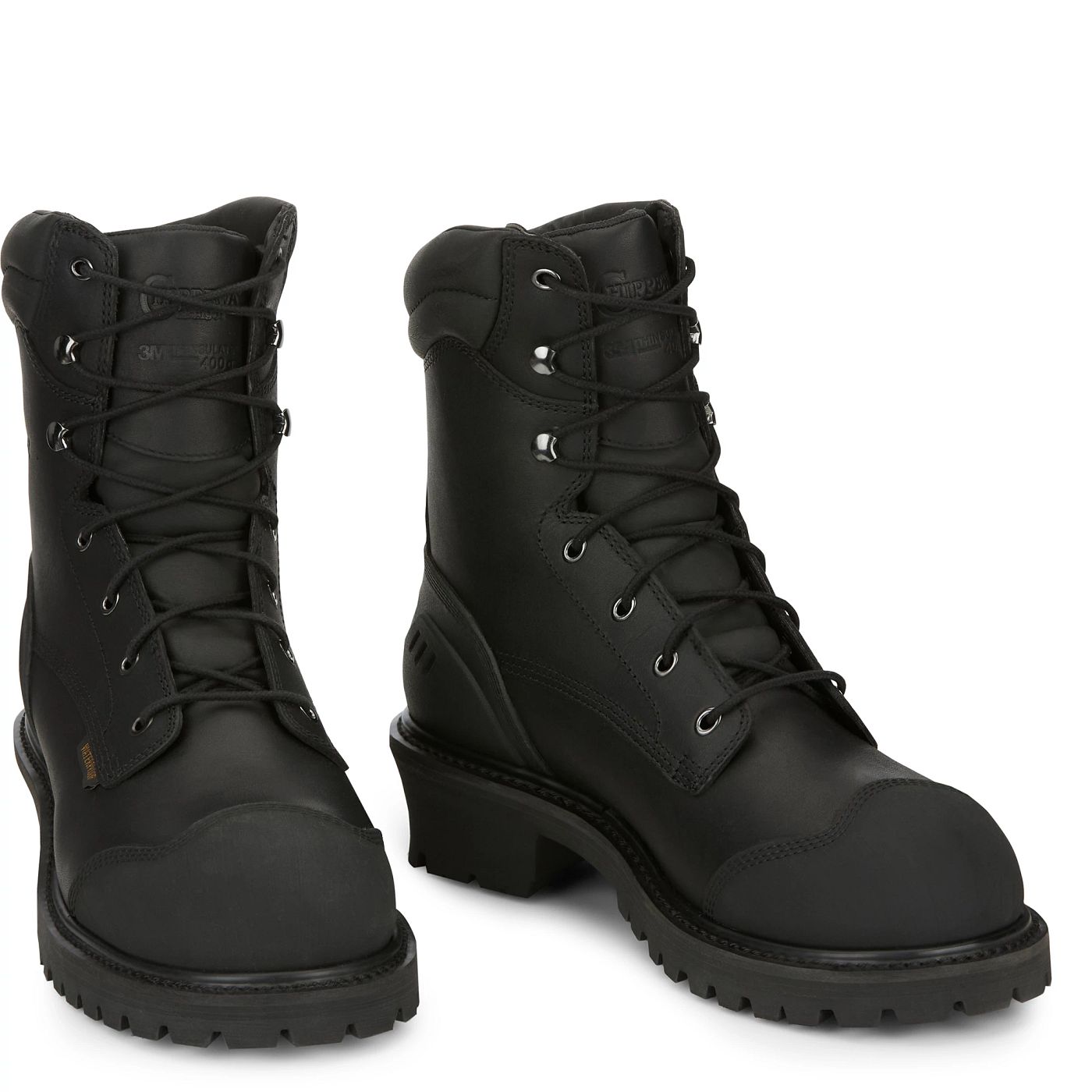 Chippewa Women's Aldarion 8" Waterproof Comp Toe Insulated - Chocolate (55053) - Front View