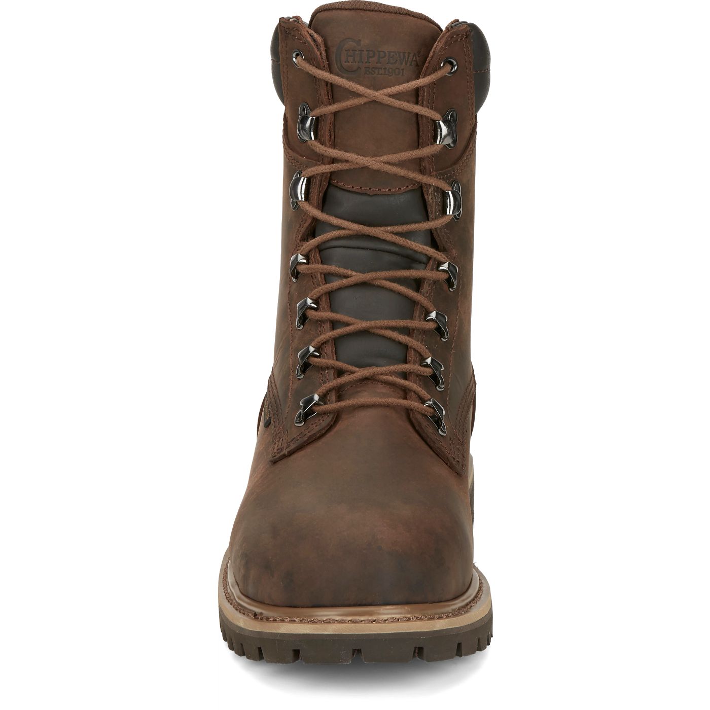 Chippewa Men's Birkhead 8" Waterproof Steel Toe Insulated - Tough Bark (55069) - View 7