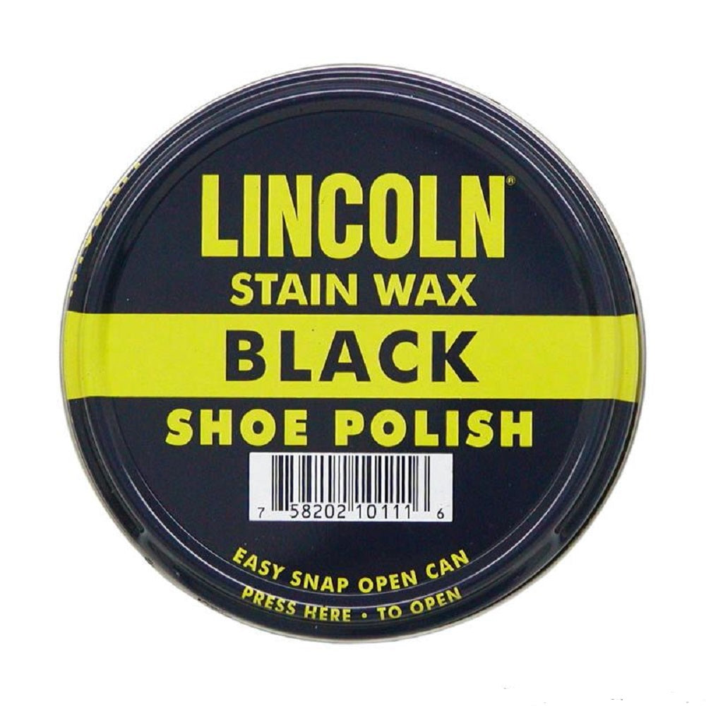Lincoln Stain Wax Shoe Polish 2 1/8 All Color image 0