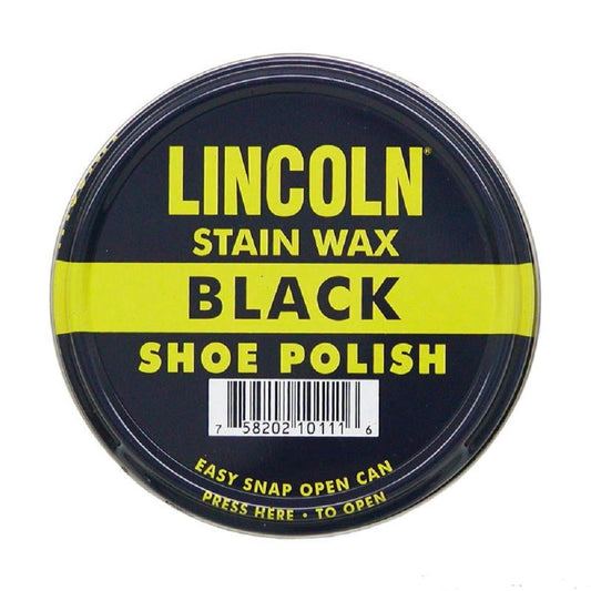 Lincoln Stain Wax Shoe Polish 2 1/8 All Color image 0