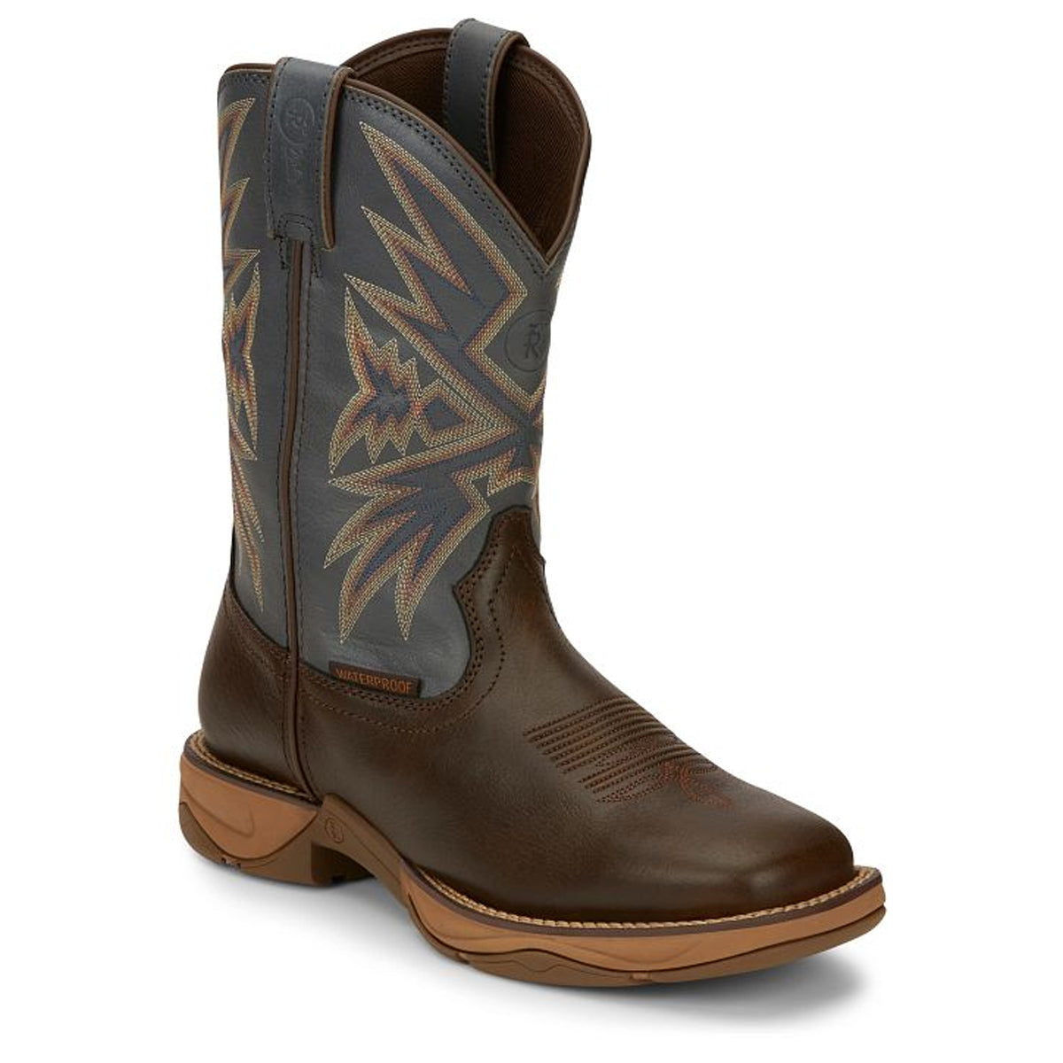 Tony Lamas Boots Men's  Footwear Work Bartlett 11" Waterproof Work Boot Color Coffee image 1