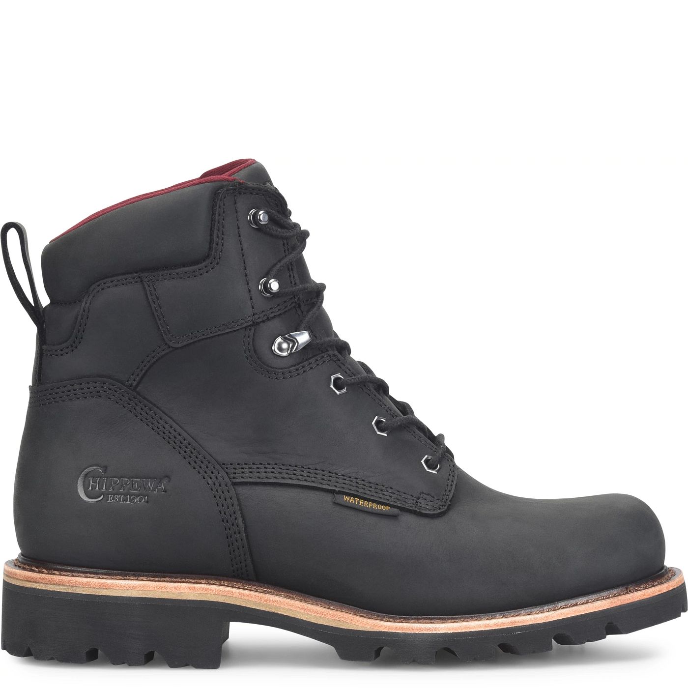 Chippewa Men's Super DNA 6" Waterproof Lace-Up - Charcoal (59200) - View 3