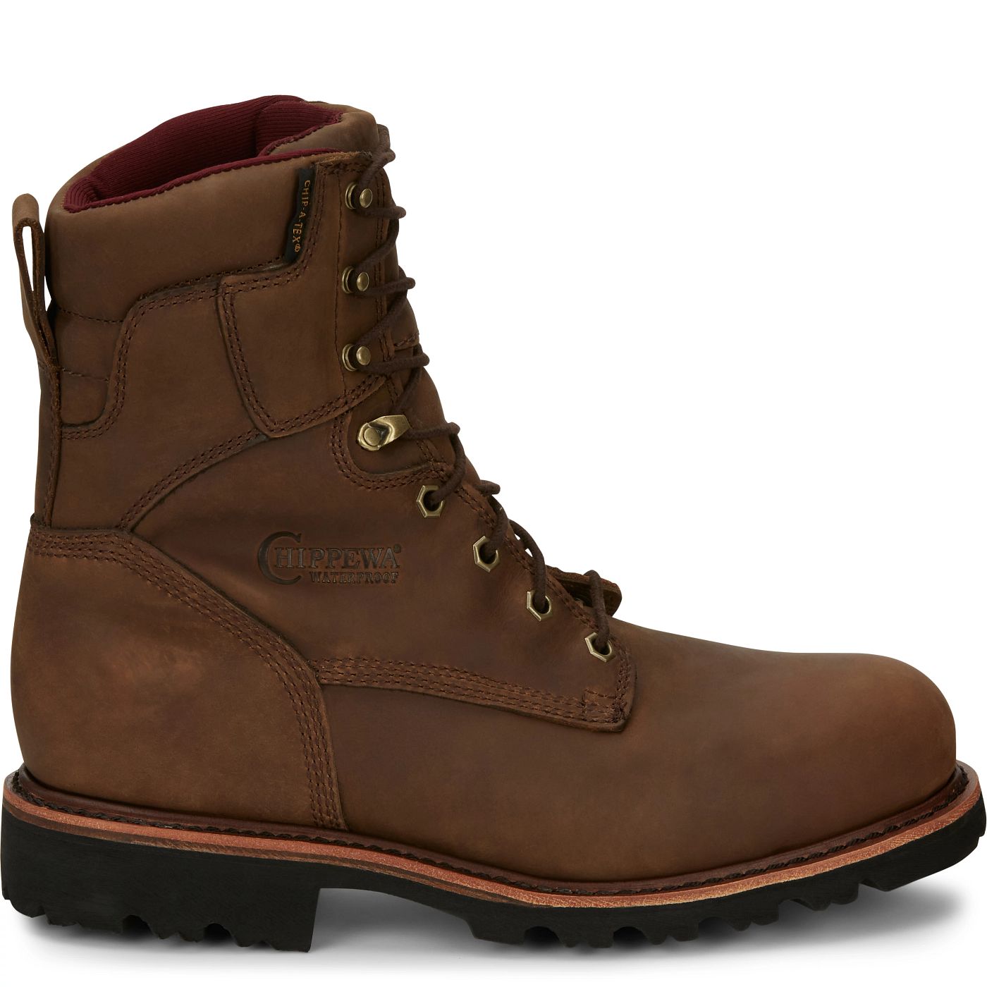 Chippewa Men's Super DNA 8" Waterproof Steel Toe Insulated - Tan (59330) - View 3