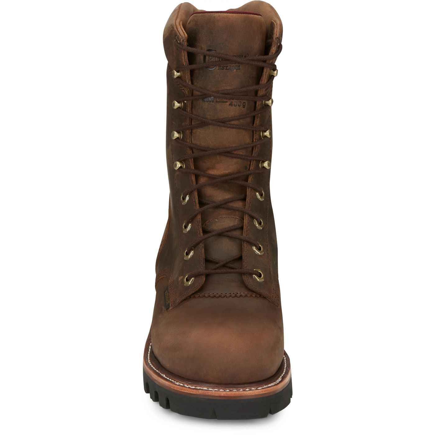 Chippewa Men's Super DNA 9" Waterproof Insulated Steel Toe Logger - Tan (59405) - View 7