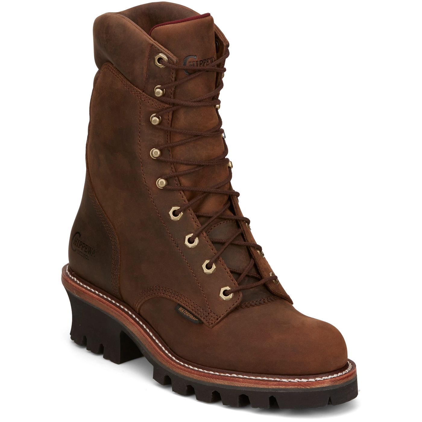 Chippewa Men's Super DNA 9" Waterproof Logger - Tan (59406) - View 2