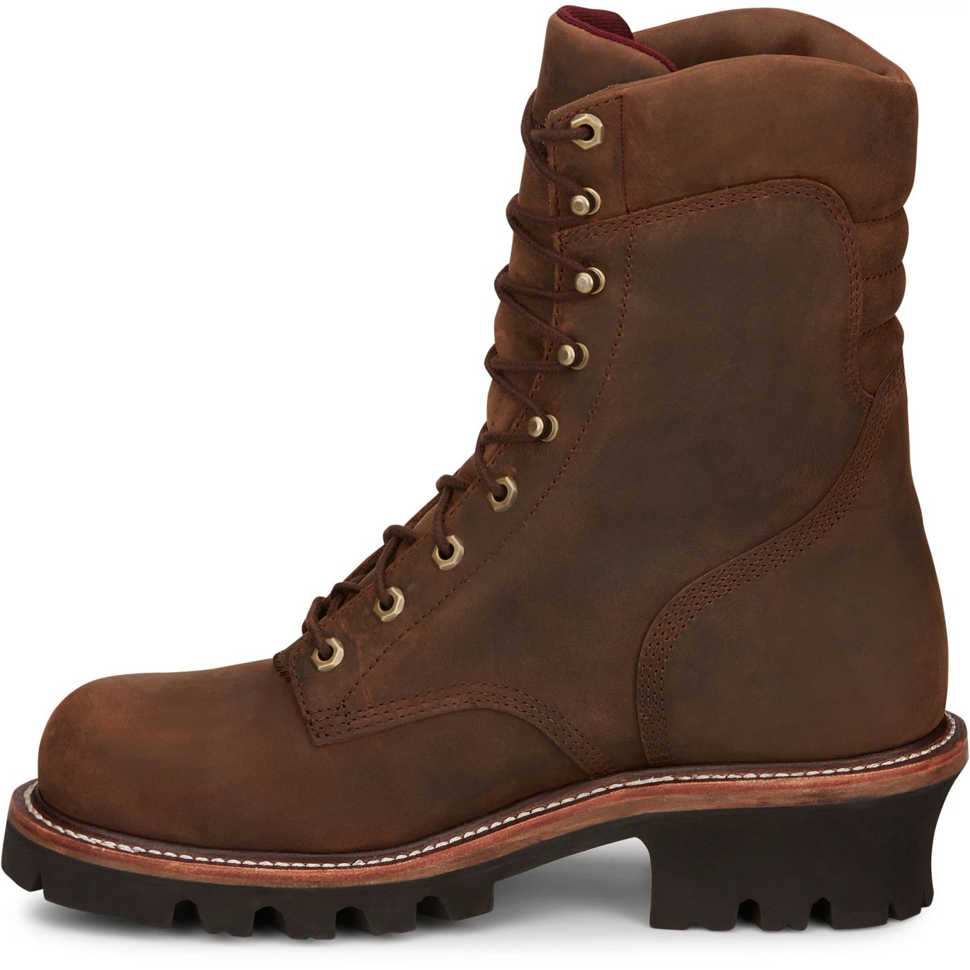 Chippewa Men's Super DNA 9" Waterproof Steel Toe Logger - Tan (59407) - View 8