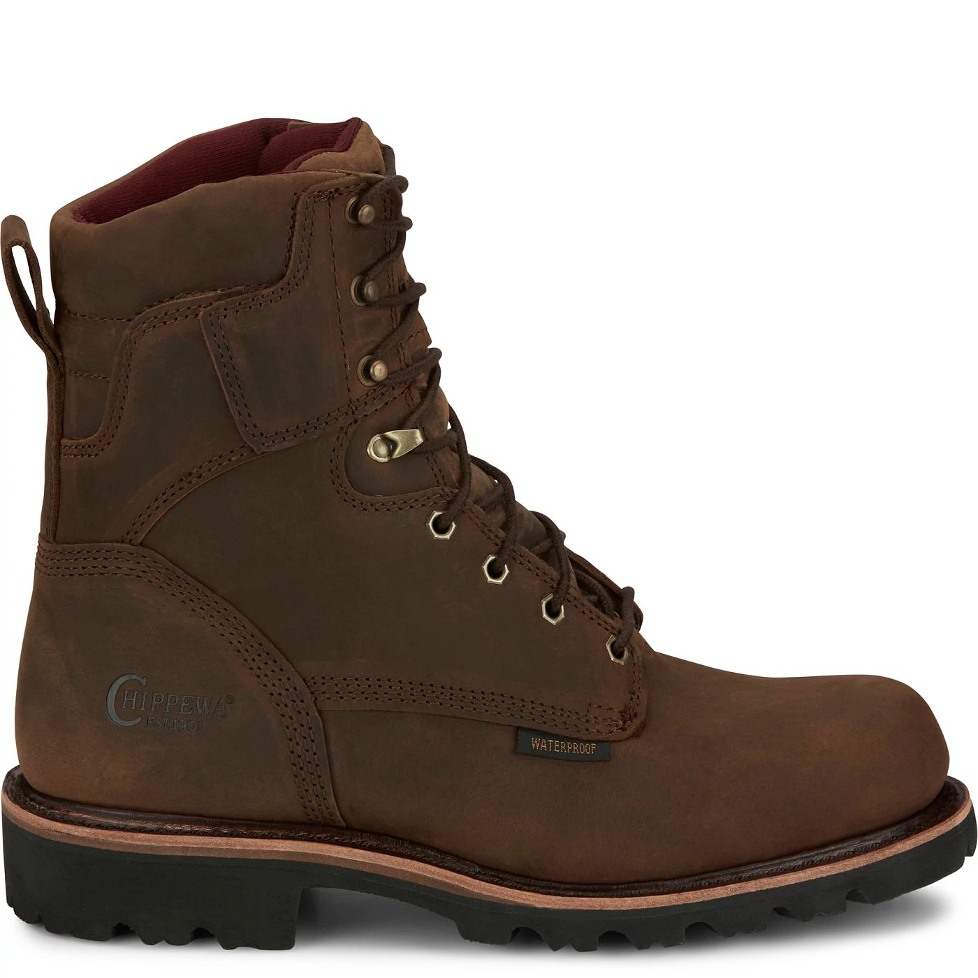 Chippewa Men's Super DNA 8" Waterproof Insulated - Tan (59416) - View 3