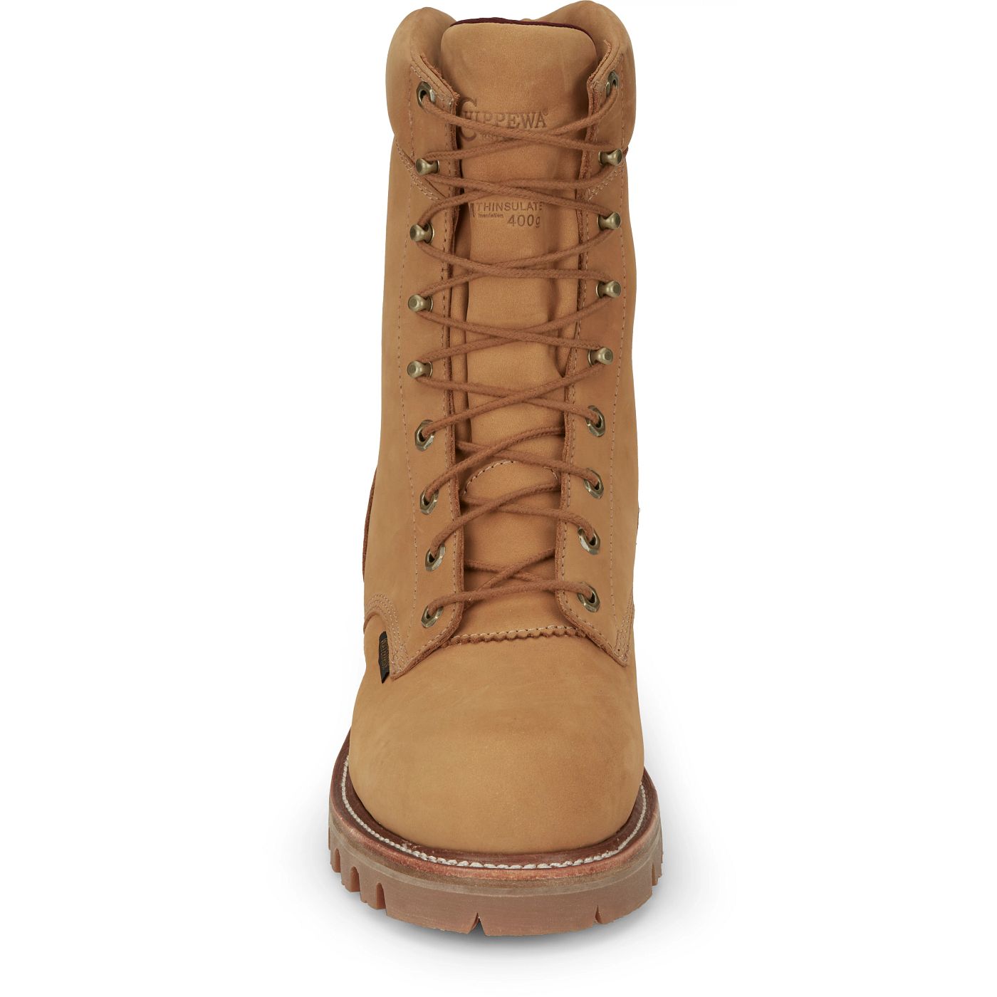 Chippewa Men's Super DNA 9" Waterproof Insulated Steel Toe Logger - Wheat (59417) - View 7