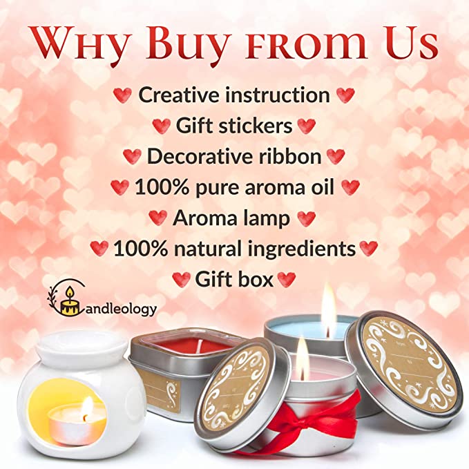Soy Candle Making Kit for Adults - Winter Candle Maker Kit - DIY Candle Making Kit for Beginners - Winter Candles Making Kit Winter Crafts for Adults Women Winter Craft Supplies Multicolor image 2