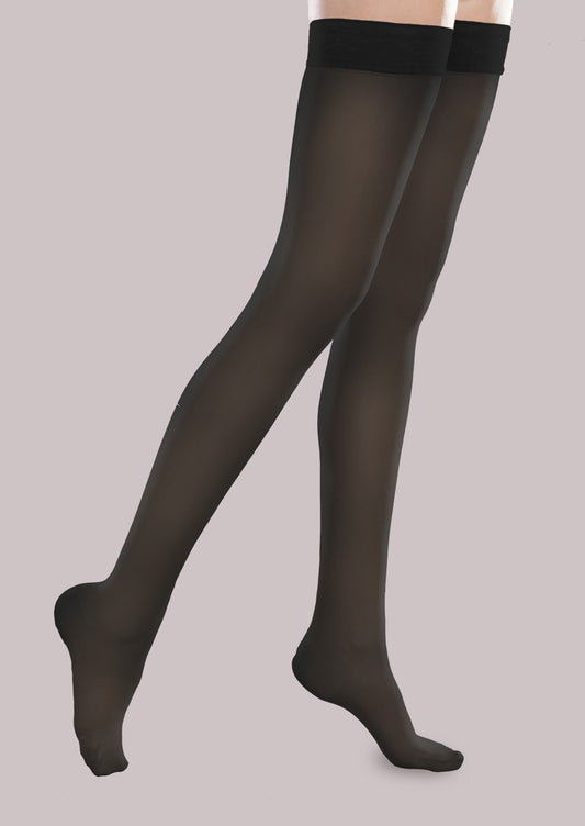 Sheer Ease Women's Moderate Support Thigh High (20-30 mmHg) image 0