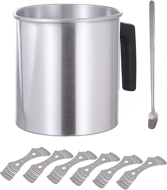 olorvela Candle Making Kit, Candle Pouring Pot kit, Candle Wax Melting Pot - Perfect for Candle &amp; Soap Making or DIY Craft Pouring Pitcher Pot image 0