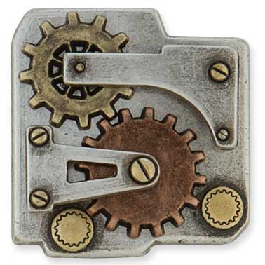 Tandy Leather Gear Box Concho #71509-05 image 0