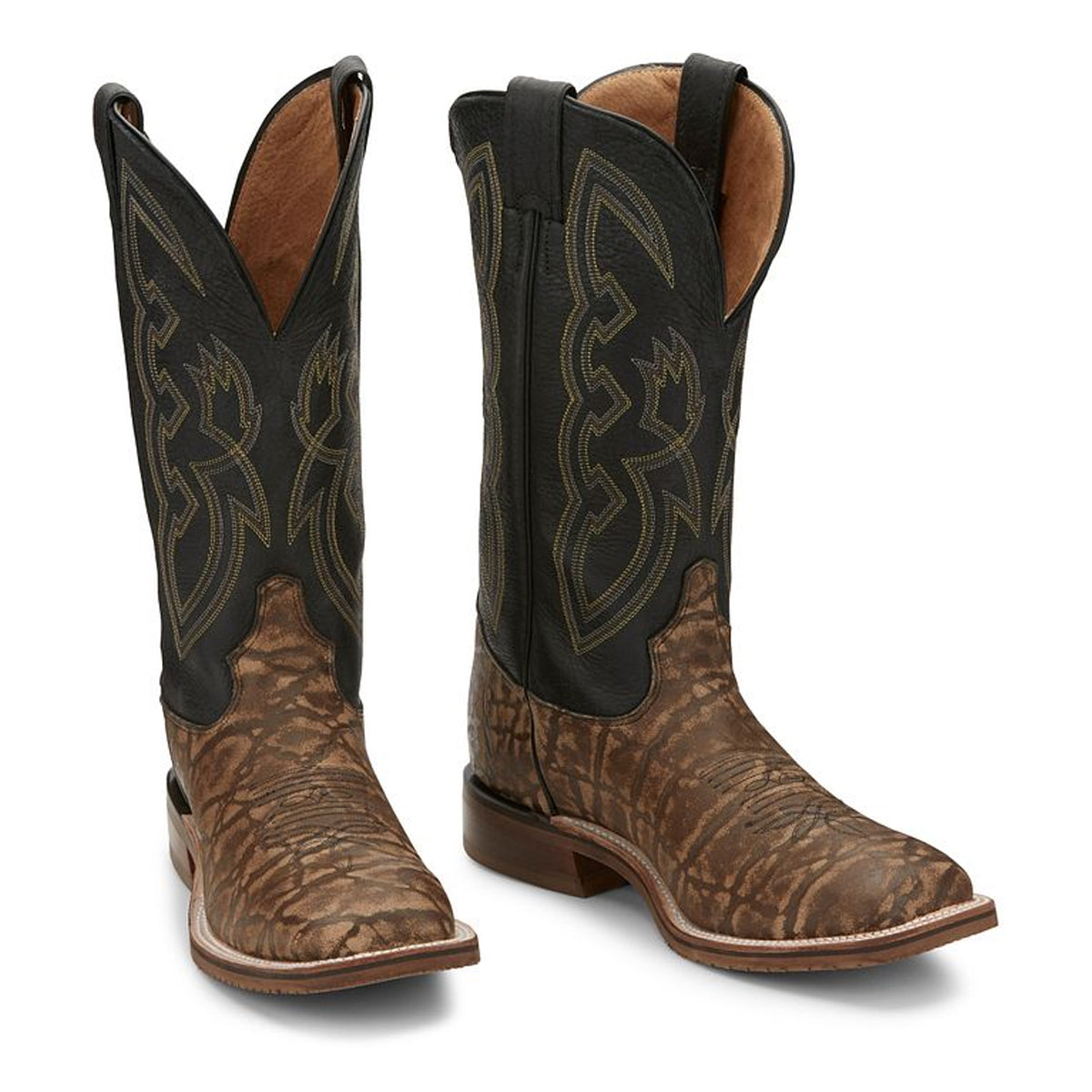 Tony Lamas Boots Men's Western  Galan 13" Western Color Brown image 0