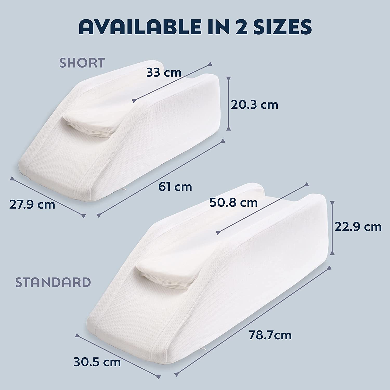 PureComfort - Adjustable Leg, Knee, Ankle Support and Elevation Pillow | Surgery | Injury | Rest | (Standard) image 3