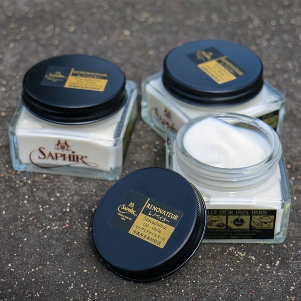 Saphir Médaille d'Or Renovateur — Leather Cleaner & Conditioner (75ml)