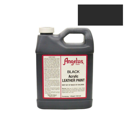 Angelus Acrylic Paints Quarts All Colors - Black image