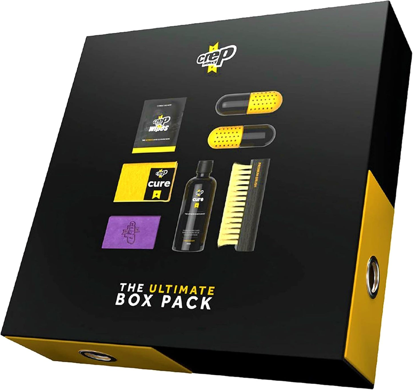 Crep Protect Shoe Care Box Pack — Cure Kit, Wipes, Eraser, Brush & Freshener Pills