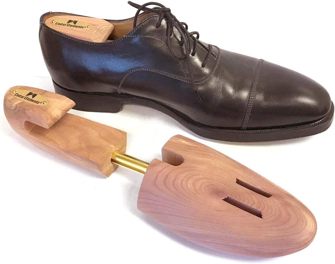 Cedar Elements Cedar Shoe Trees — 2-Pack Aromatic Wood Shapers