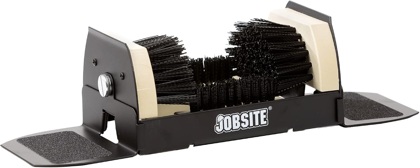 JobSite Boot Scrubber — Outdoor Shoe Scraper Cleaner Brush (Extra Wide)