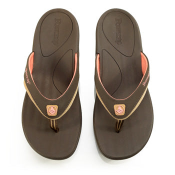 Fusion Women's Orthotic Sandals, Brown image 5