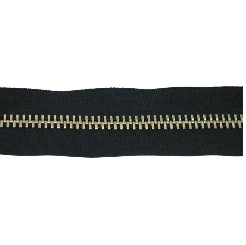 #10 Metal Zipper Tape Silver Teeth  image 0