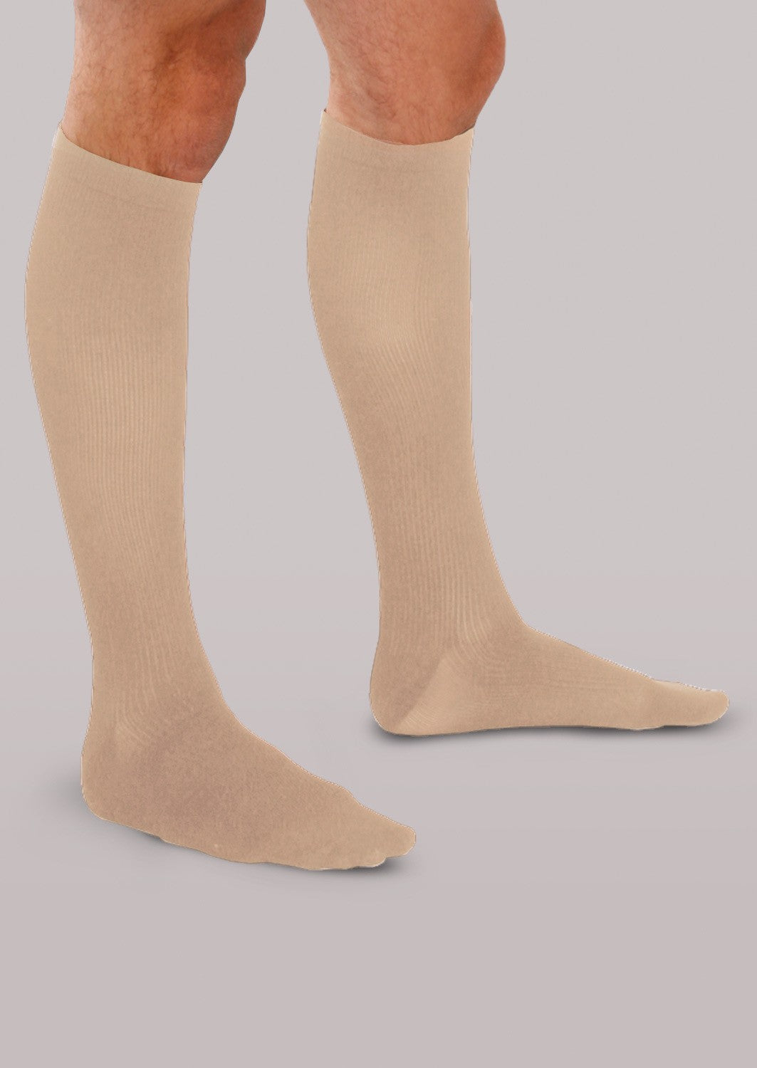Men's Mild Support Ribbed Dress Socks image 6