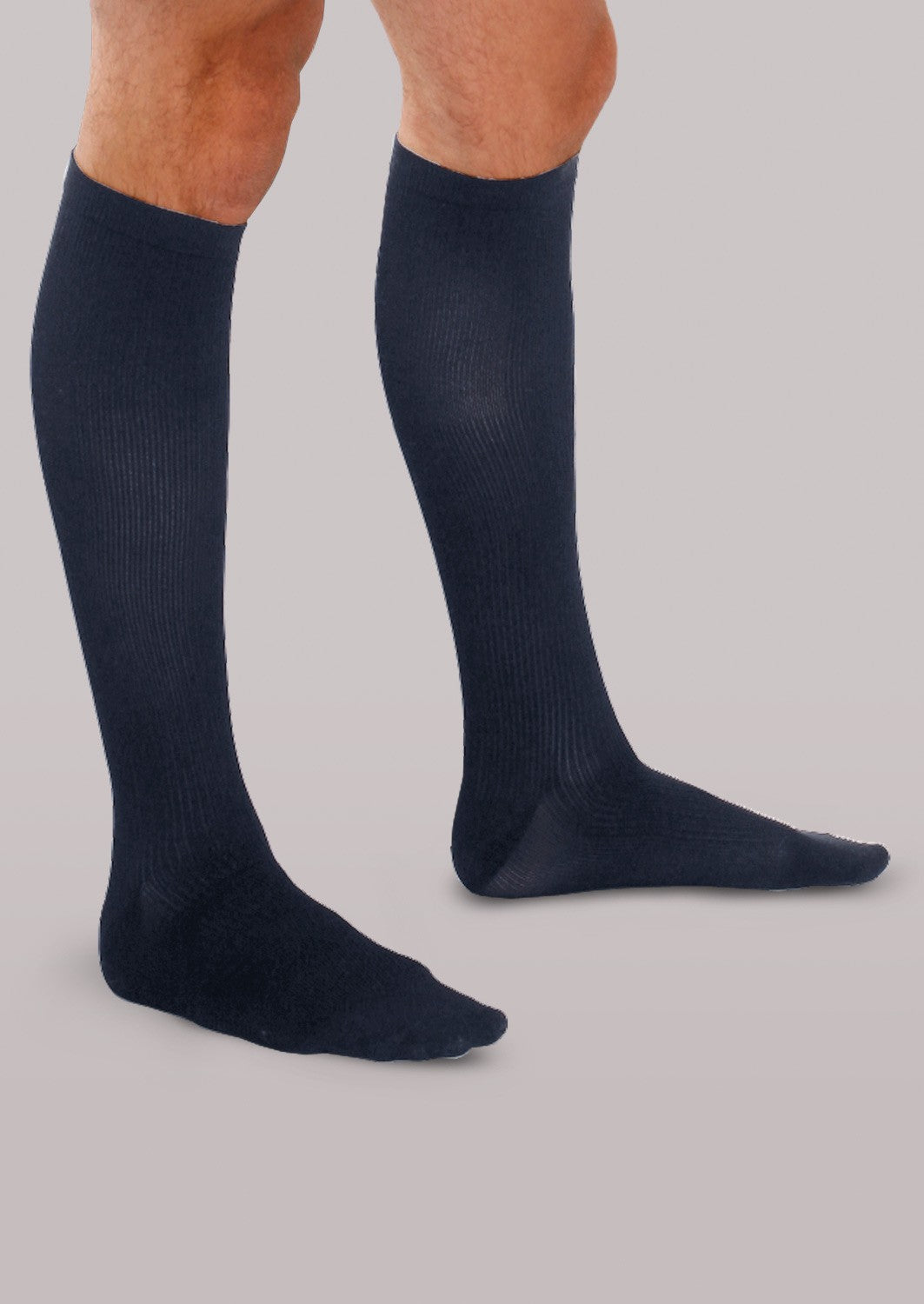 Men's Light Support Ribbed Dress Socks image 2