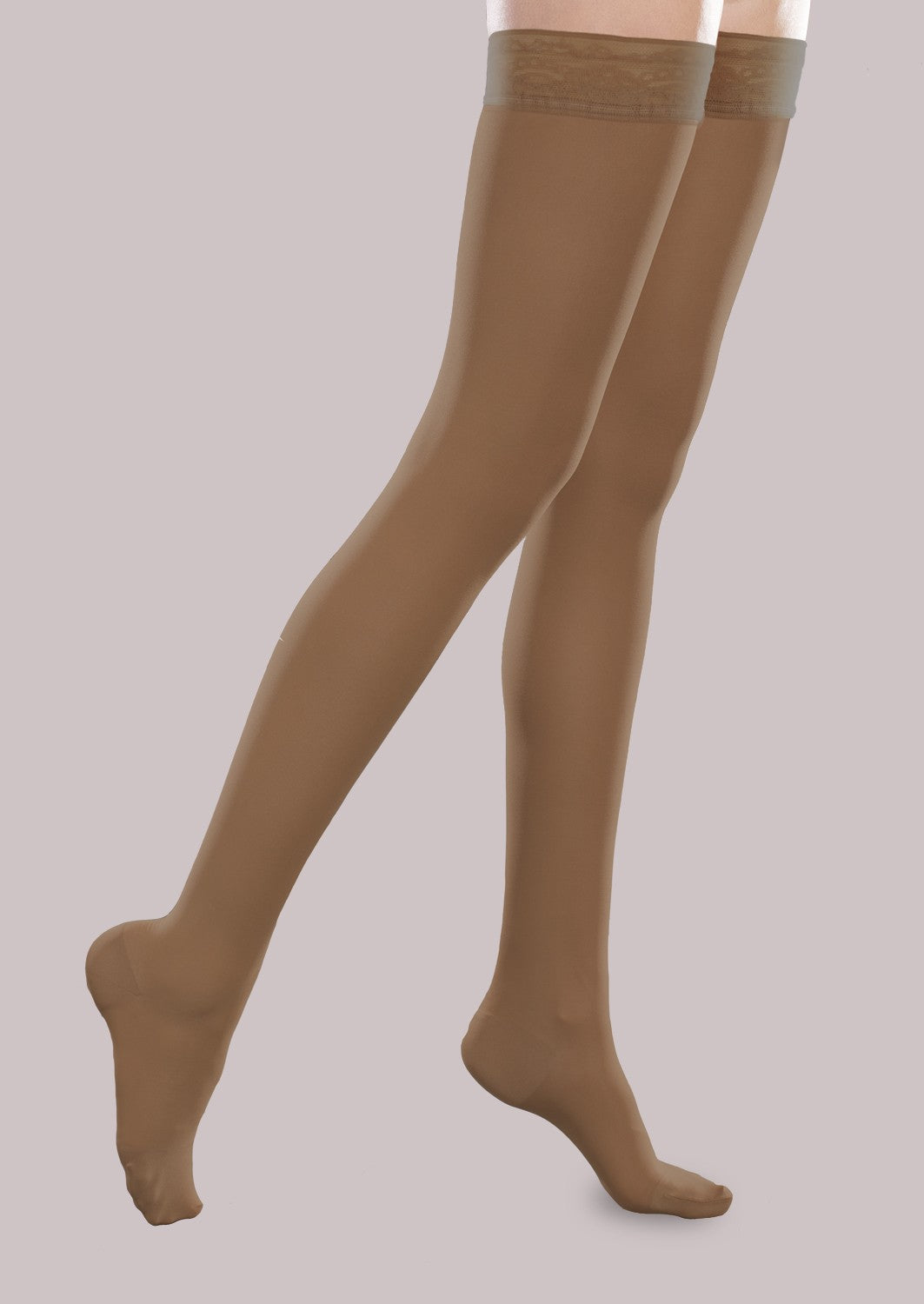 Sheer Ease Women's Moderate Support Thigh High (20-30 mmHg) image 4
