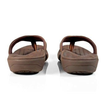 Fusion Men's Orthotic Sandals, Brown image 2